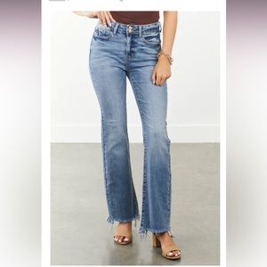 Judy Blues High waisted boot cut jeans. Size 5 or 27.